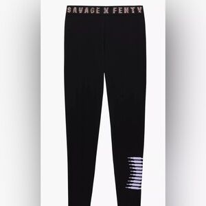 3 for 20 SAVAGE x FENTY Forever Savage High Waist Legging | Black + Lavender | M